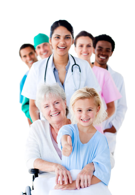 team of medical staff